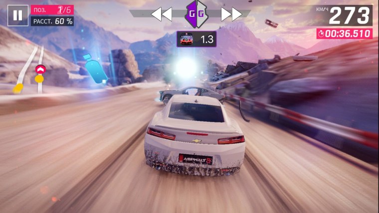 Гонки Asphalt 9