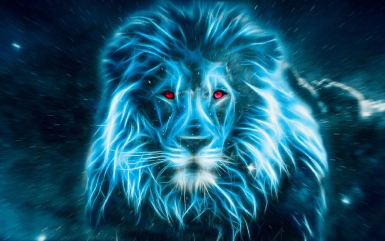 Обои на рабочий стол Лев