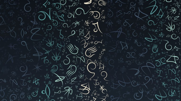 Красивый символ на фоне