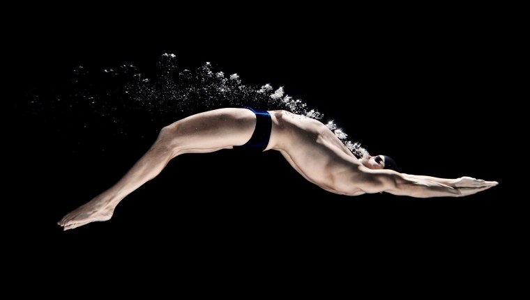 Пловец реклама