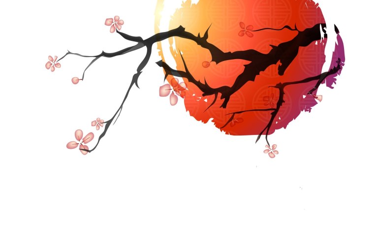 Обложка в японском стиле