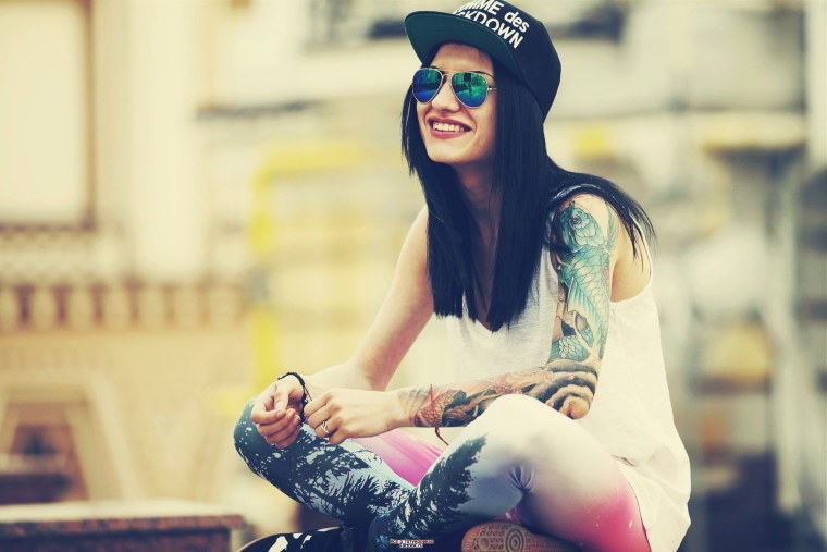 Дерзкие тату для девушек