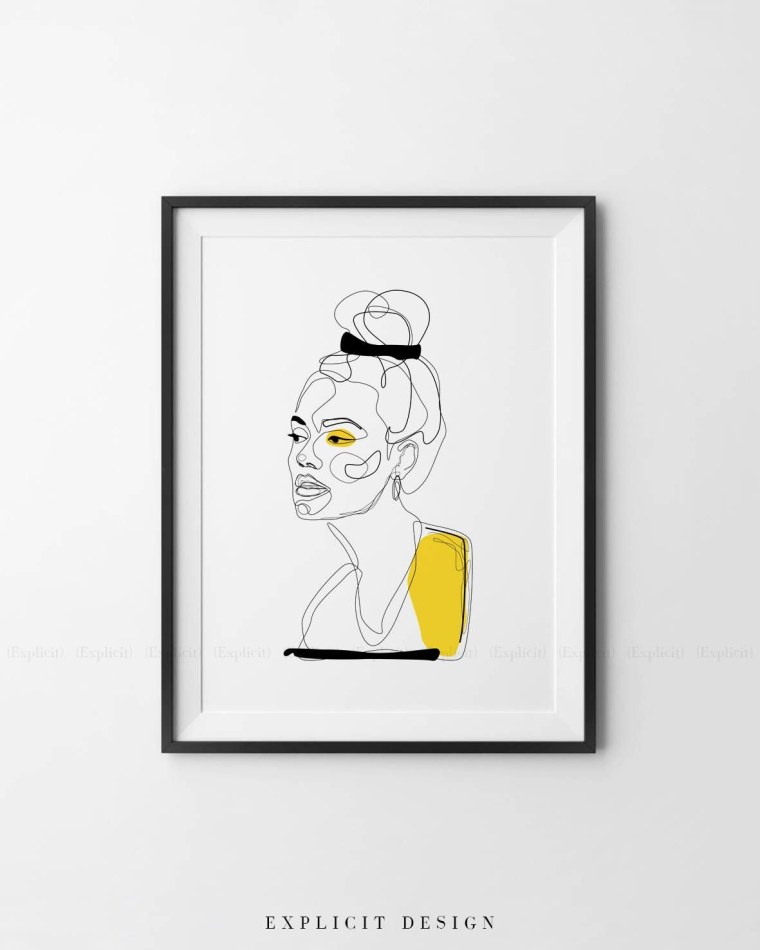 Портрет Минимализм