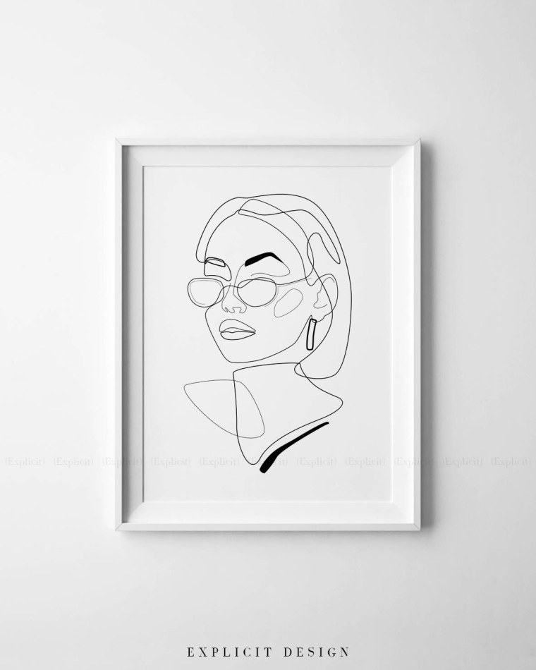 Портрет в стиле Минимализм