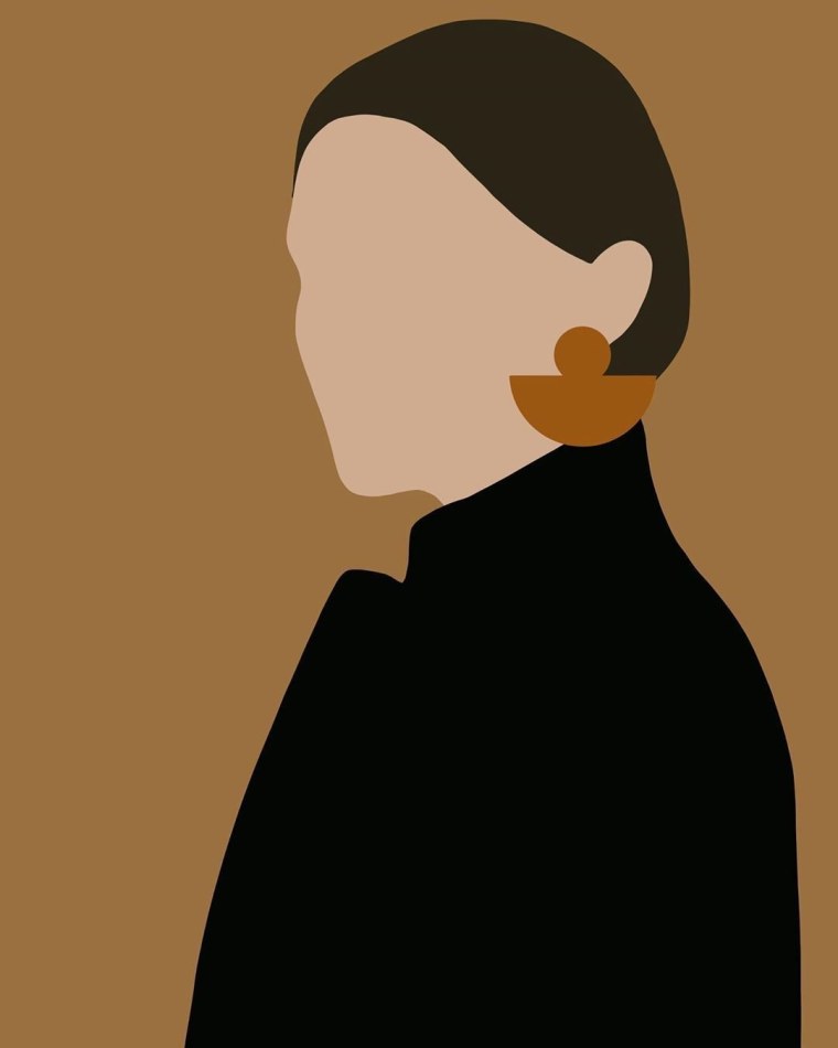 Минималистический портрет