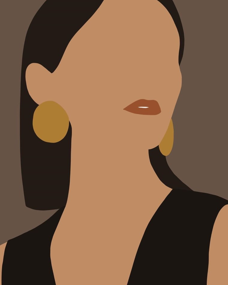 Минималистический портрет