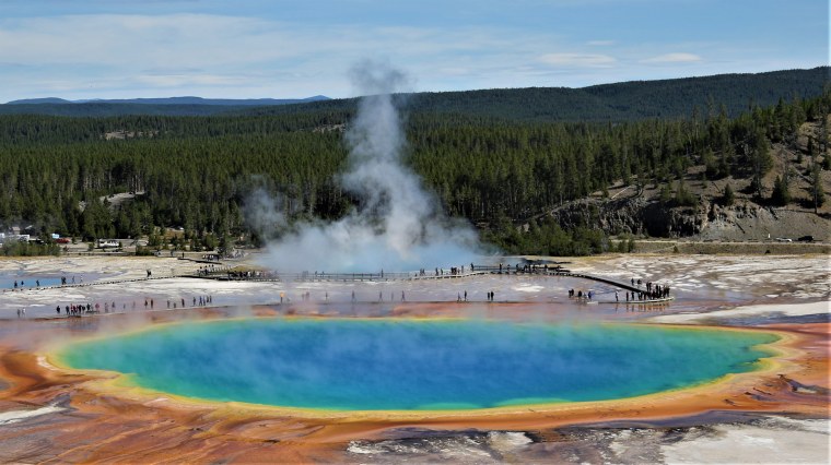 Штат Монтана Йеллоустоун