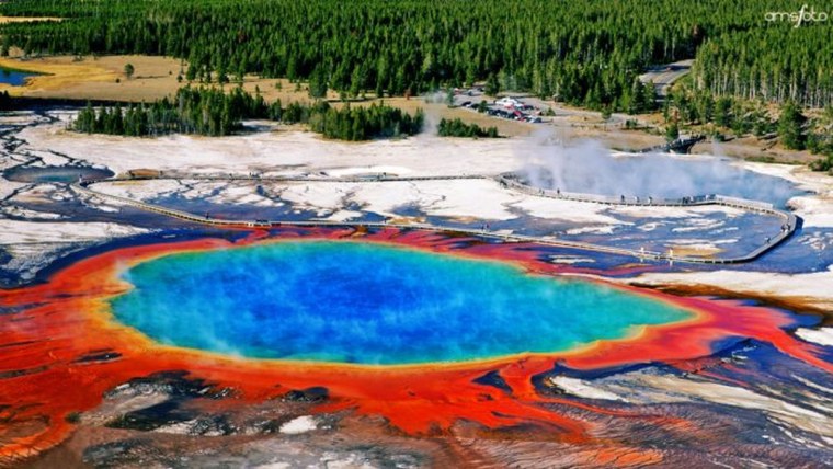 Йеллоустонский парк Гранд Призматик