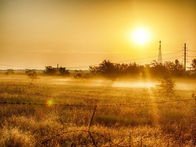 Деревня закат лето
