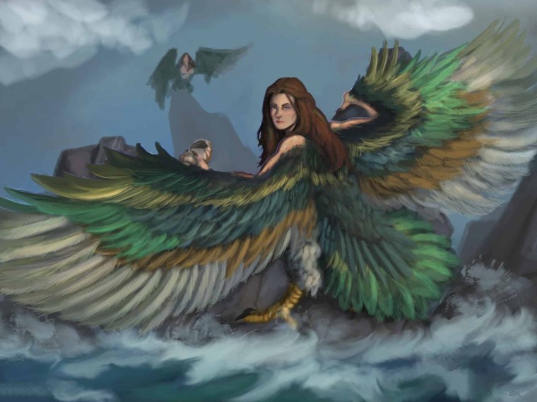 Сирена полуптица