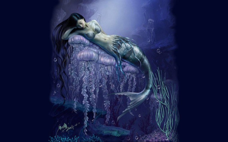 Русалка поет