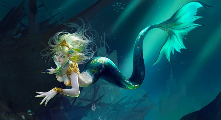 Мифические русалки