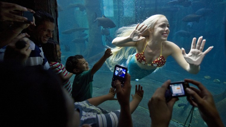 Ханна Фрейзер и она Живая Русалка