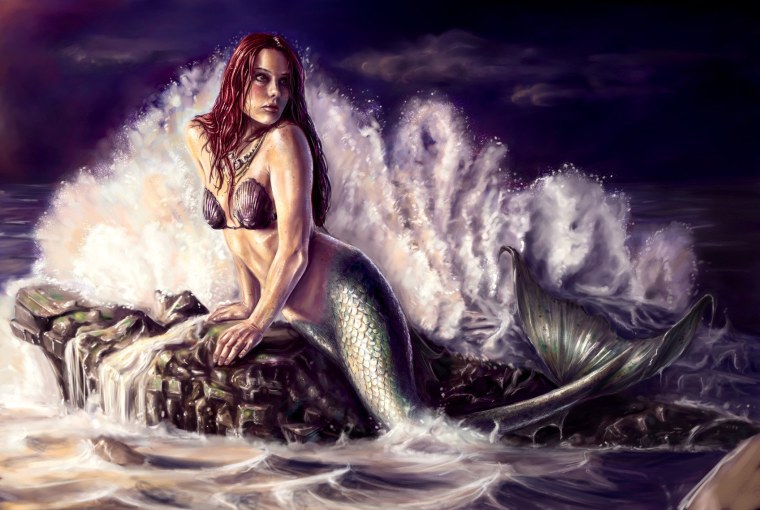 Морская нимфа океанида