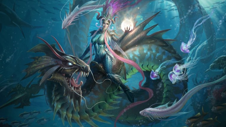 Морские существа фэнтези