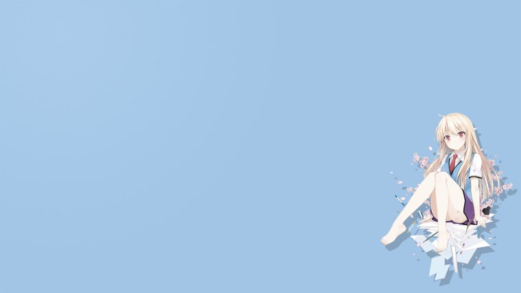 Светлый фон аниме