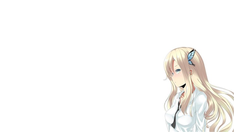 Аниме на белом фоне