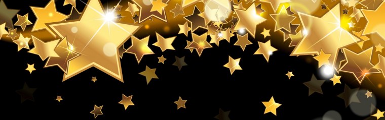 Золотые звезды фон