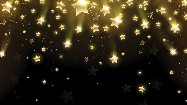 Звездочки на черном фоне