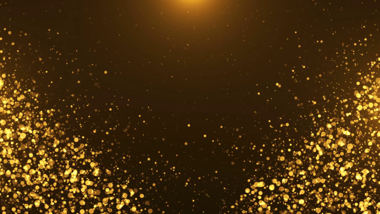 Золотые блестки фон