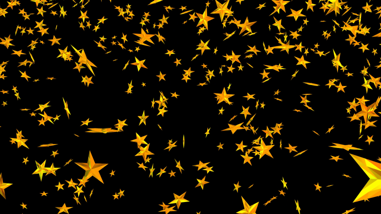 Золотой звездопад