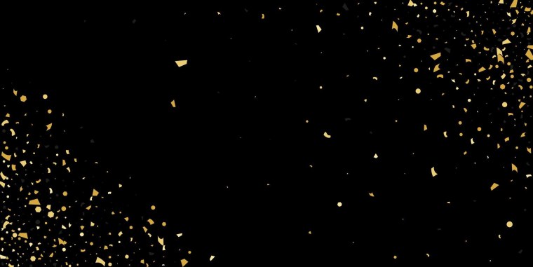 Блестки на черном фоне