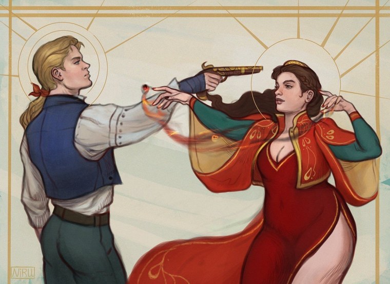 Нина и Матиас шестерка Воронов