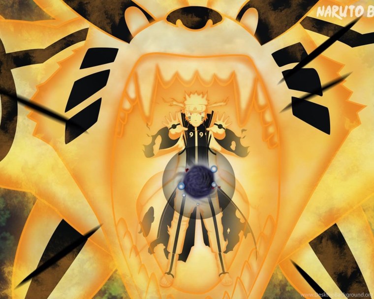 Минато в режиме Девятихвостого