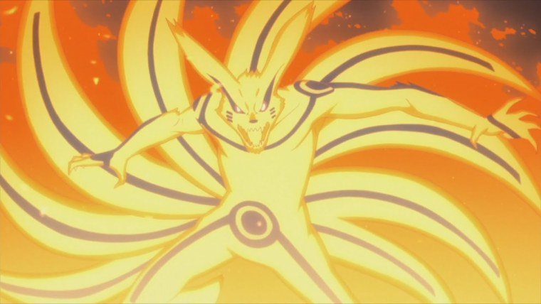 Наруто режим Биджу курама