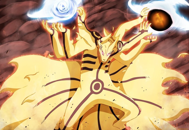 Наруто Узумаки Биджу