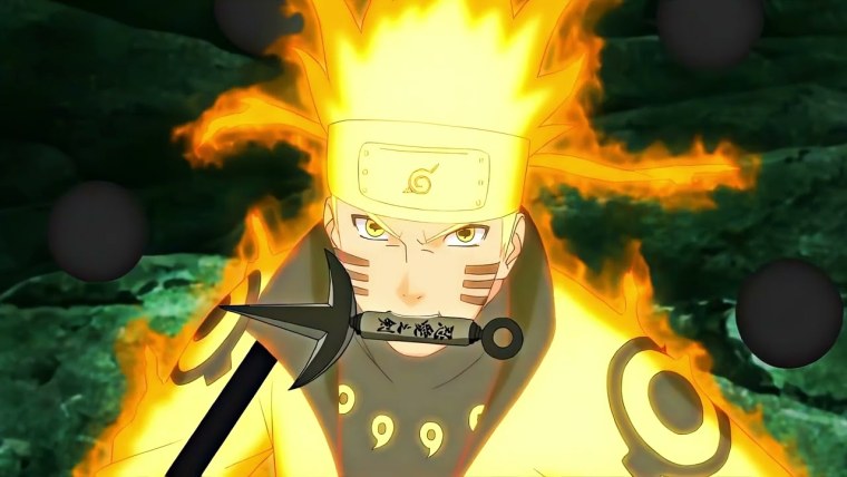 Наруто в режиме хвостатого