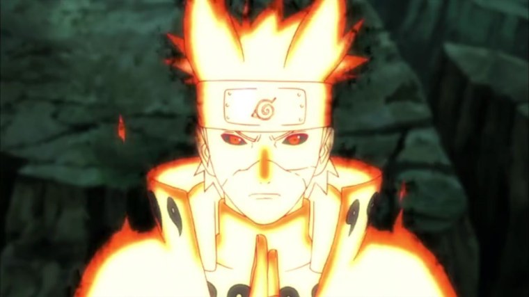 Наруто в режиме Кьюби