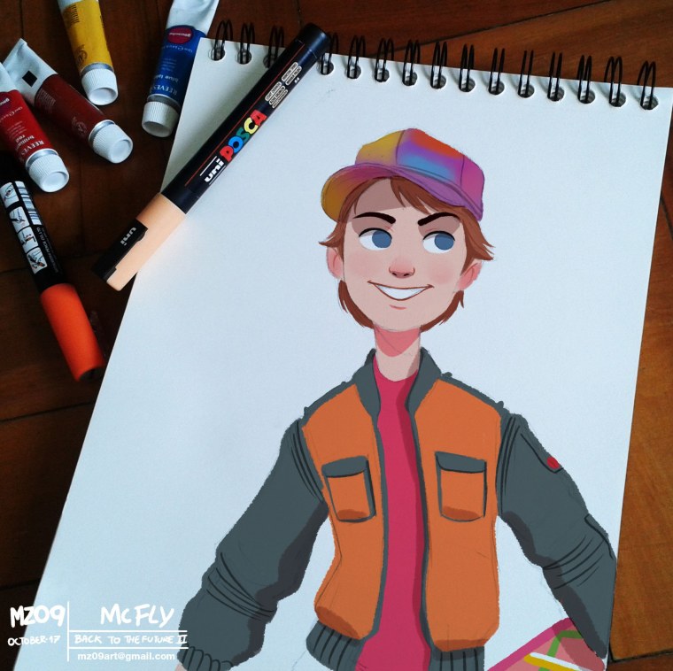 Marty MCFLY арт