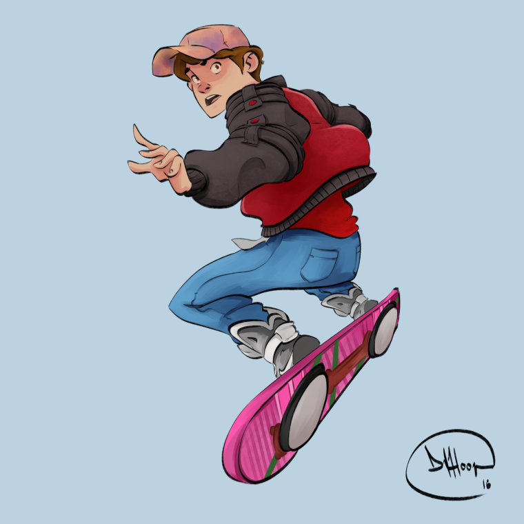 Марти Макфлай аниме