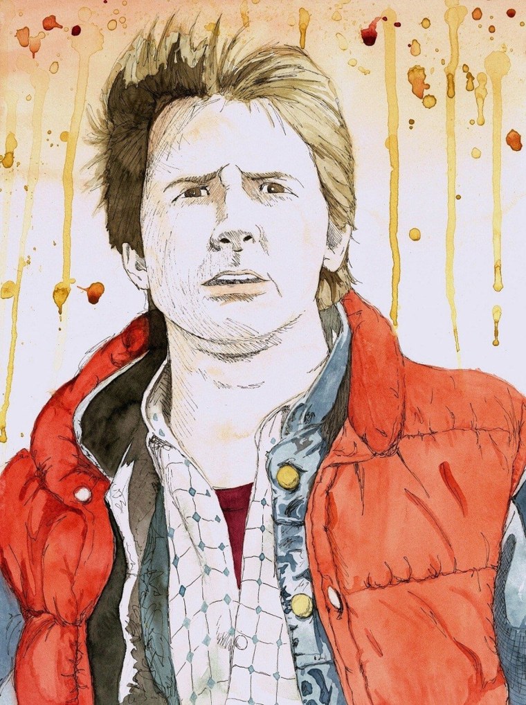 Марти Макфлай портрет