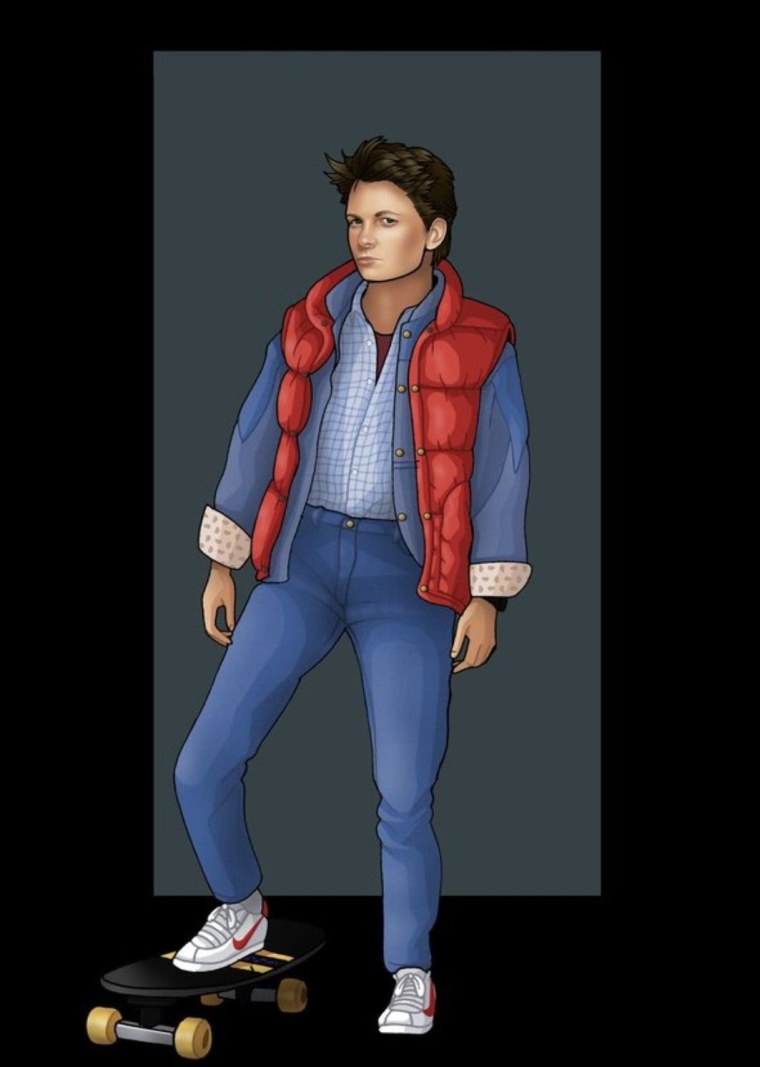 Мартин и док назад в будущее