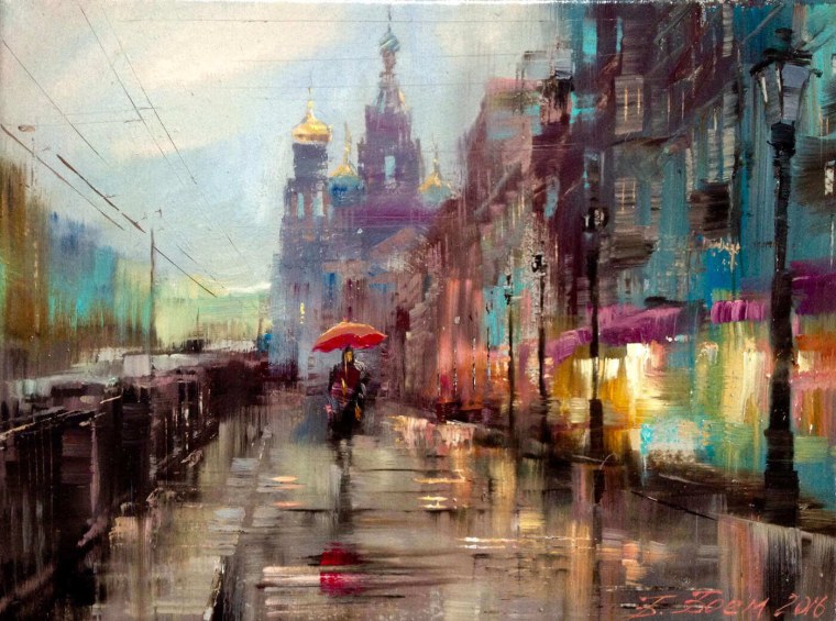 Художник Гэвин Глакас картины