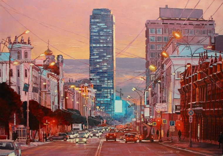 Художник Евгений Лушпин