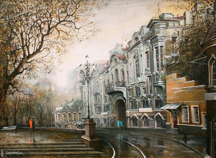 Французский художник Импрессионист Париж