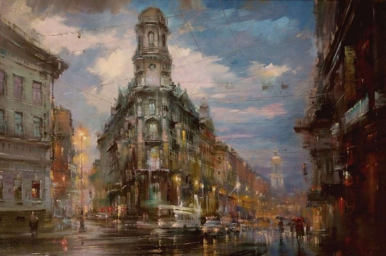 Леонид Афремов трамвай