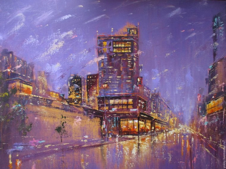 Роберт Файнэл городской пейзаж