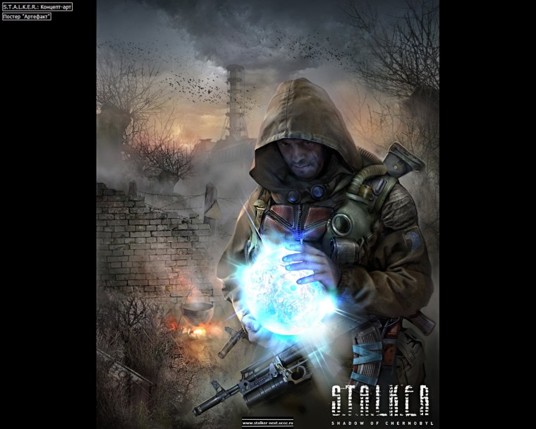 Постер а2 сталкер
