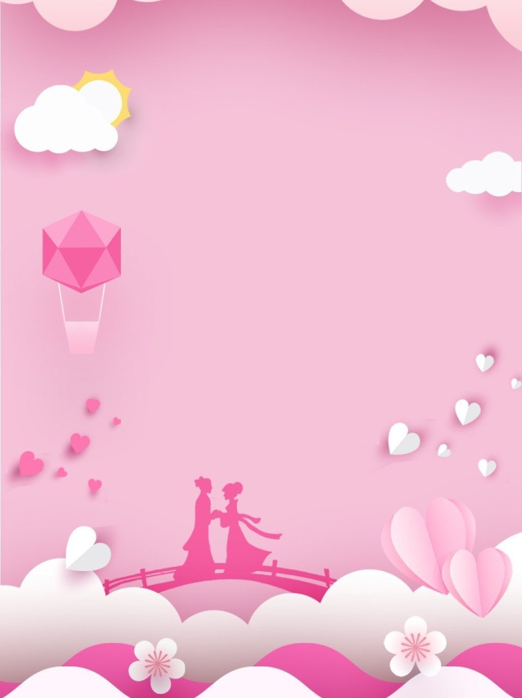 Фон розовый детский