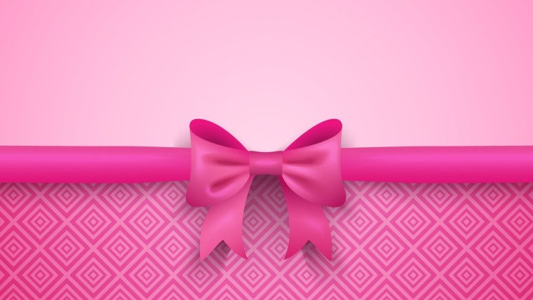 Фон розовый детский