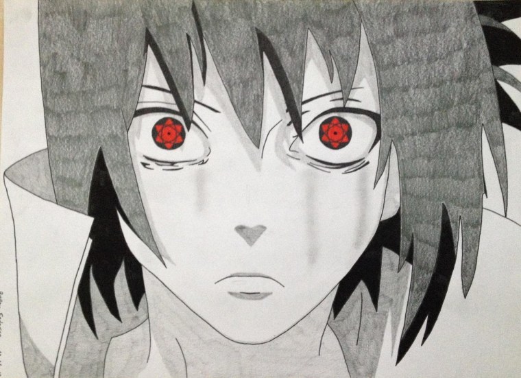 Раскраска аниме Наруто Пейн