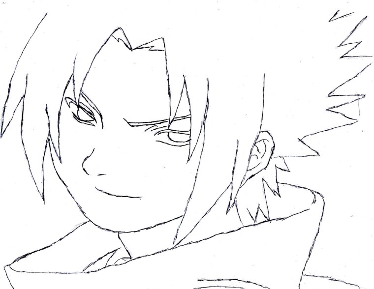 Итачи и Саске эскиз