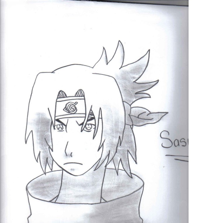 Саске рисунок Мем