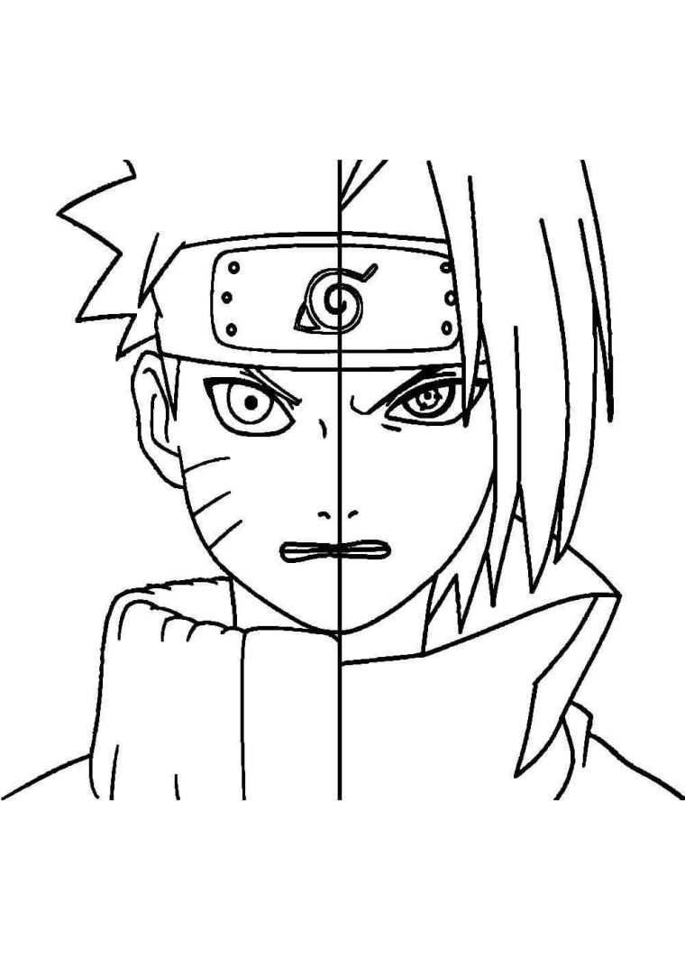 Саске кадры из Наруто