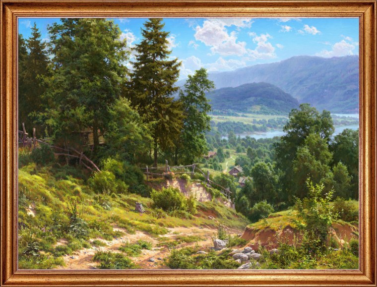 Художник пейзажист Басов Сергей