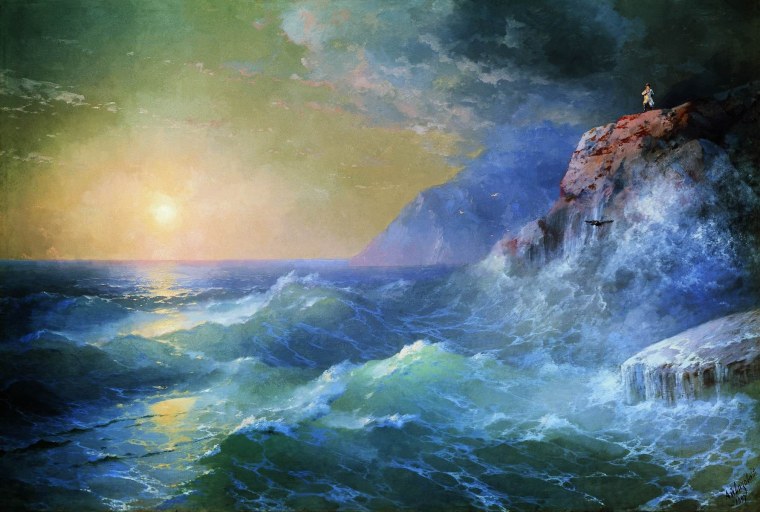 Наполеон на острове Святой Елены Айвазовский